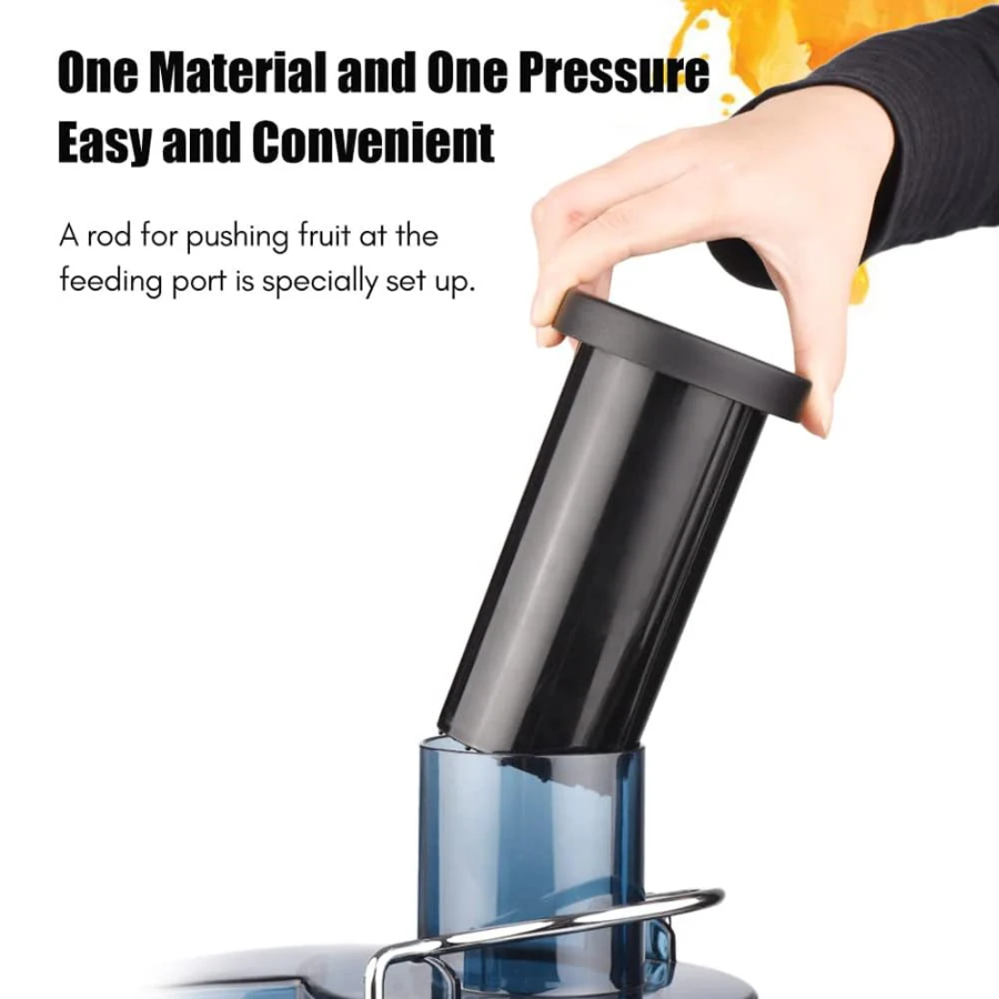 Swiitol Juicer Household Large Caliber Electric Stainless Steel Body 800W High Power Strong Fruit and Vegetable Residue Juice Separation