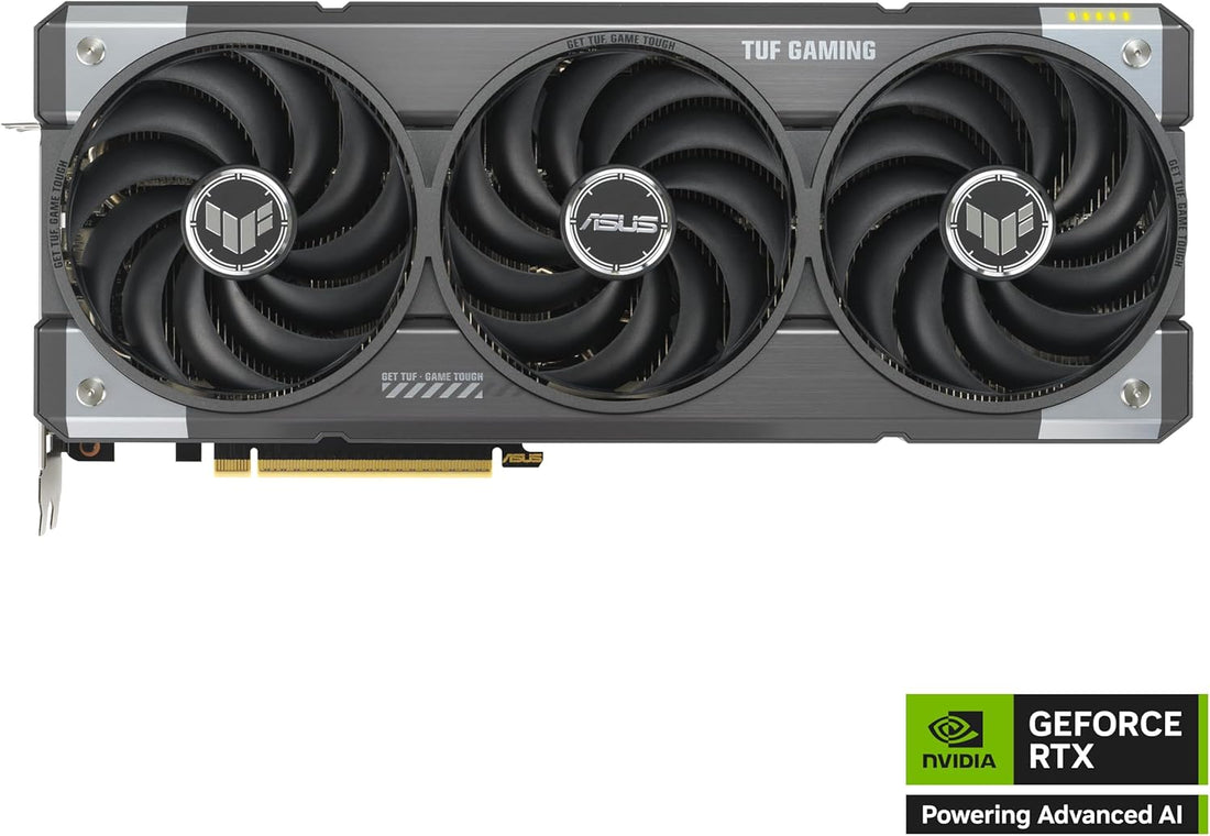 ASUS TUF Gaming GeForce RTX ™ 5070 12GB  RTX5070|OC GDDR7 OC Edition Gaming Graphics Card (PCIe® 5.0, HDMI®/DP 2.1, 3.125-slot, Military-Grade Components, Protective PCB Coating, axial-tech Fans)