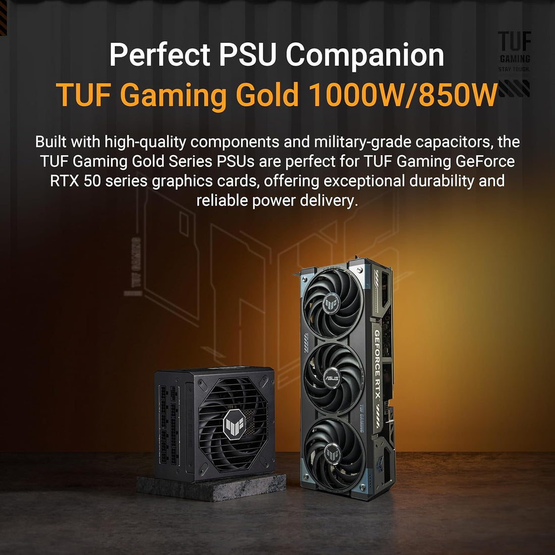 ASUS TUF Gaming GeForce RTX ™ 5070 12GB  RTX5070|OC GDDR7 OC Edition Gaming Graphics Card (PCIe® 5.0, HDMI®/DP 2.1, 3.125-slot, Military-Grade Components, Protective PCB Coating, axial-tech Fans)