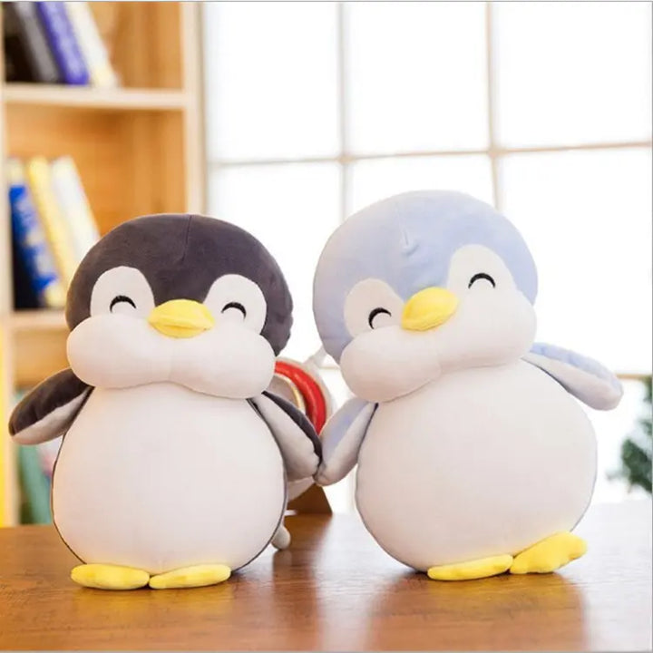 Penguin Plush Toy Gery Blue Pink Penguin Stuffed Animal Toys Sea Life Aquarium Souvenirs Soft Animal Pillow Gift