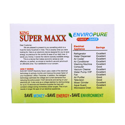 Max Turbo Enviropure Power Saver